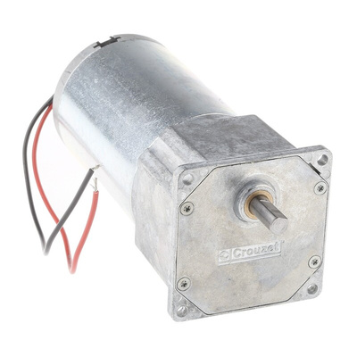 Crouzet Brushed Geared DC Geared Motor, 27 W, 24 V dc, 5 Nm, 73 rpm, 8mm Shaft Diameter