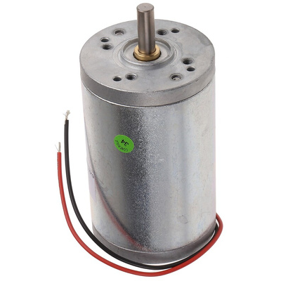 Crouzet Brushed DC Motor, 50 W, 24 V dc, 170 mNm, 2770 rpm, 8mm Shaft Diameter