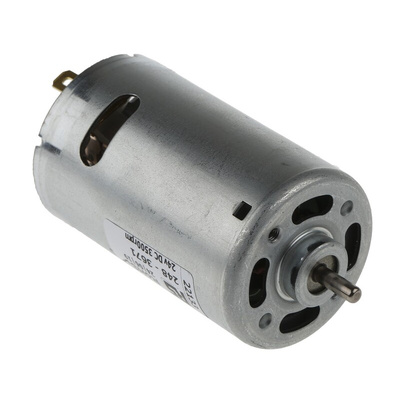 Mellor Electric Brushed DC Motor, 24 V dc, 10 Ncm, 3500 rpm
