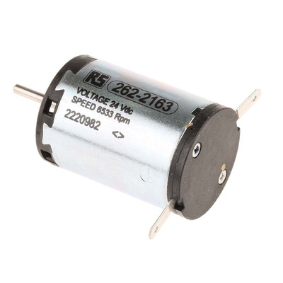 Maxon Brushed DC Motor, 5 W, 24 V, 0.615 Ncm, 6552 rpm