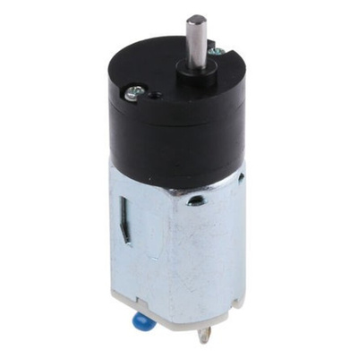 Trident Engineering Geared DC Geared Motor, 12 V dc, 60 mNm, 60 rpm, 3mm Shaft Diameter