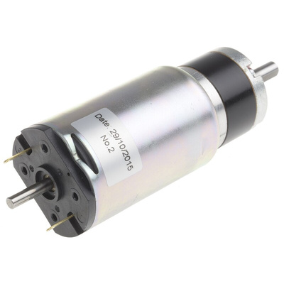 RS PRO Brushed Geared DC Geared Motor, 13.2 W, 24 V dc, 75 Ncm, 1260 rpm, 6mm Shaft Diameter