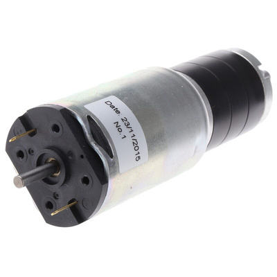 RS PRO Brushed Geared DC Geared Motor, 13.2 W, 24 V dc, 4.5 Nm, 63 rpm, 6mm Shaft Diameter