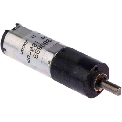 Canon Geared DC Geared Motor, 24 V dc, 49 mNm, 155 rpm, 4mm Shaft Diameter