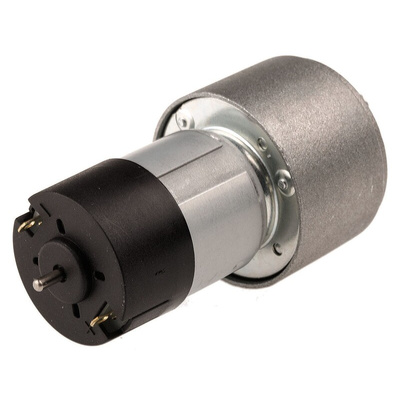 Micromotors Geared DC Geared Motor, 8 W, 12 V dc, 1 Nm, 21 rpm, 6mm Shaft Diameter