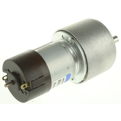 Micromotors Geared DC Geared Motor, 8 W, 12 V dc, 1 Nm, 9 rpm, 6mm Shaft Diameter