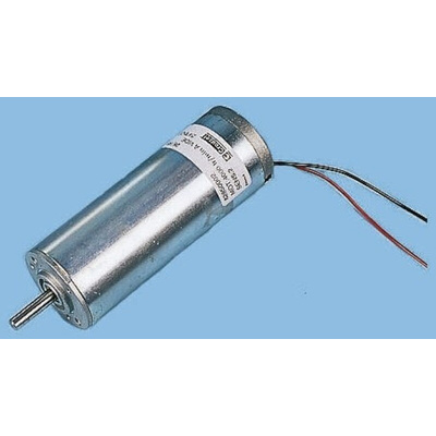 Crouzet Brushed DC Motor, 32.5 W, 12 V dc, 100 mNm, 3100 rpm, 6mm Shaft Diameter