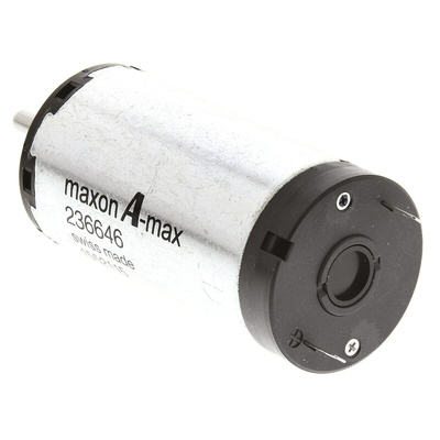 Maxon Brushed DC Motor, 15 W, 18 V dc, 37.5 mNm, 5270 rpm, 4mm Shaft Diameter