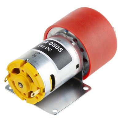 RS PRO Brushed Geared DC Geared Motor, 7.92 W, 12 V dc, 10 Ncm, 1645 rpm, 6mm Shaft Diameter