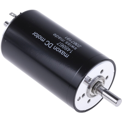 Maxon Brushed DC Motor, 150 W, 24 V dc, 170 mNm, 7580 rpm, 6mm Shaft Diameter