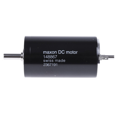 Maxon Brushed DC Motor, 150 W, 24 V dc, 170 mNm, 7580 rpm, 6mm Shaft Diameter