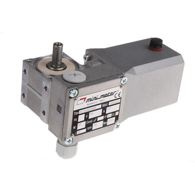 Mini Motor Brushed Geared DC Geared Motor, 37 W, 24 V dc, 2.4 Nm, 112 rpm, 9mm Shaft Diameter