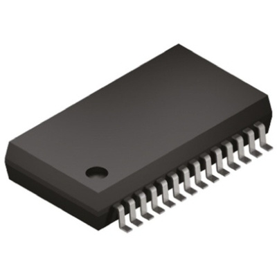 Analog Devices, Audio DAC Dual 24 bit-, 192ksps, ±6%FSR Serial (SPI), 28-Pin SSOP
