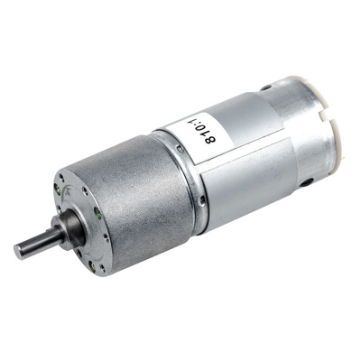 RS PRO Geared DC Motor, 11 W, 4.5 → 15 V dc, 206 gcm, 5216 rpm, 6mm Shaft Diameter