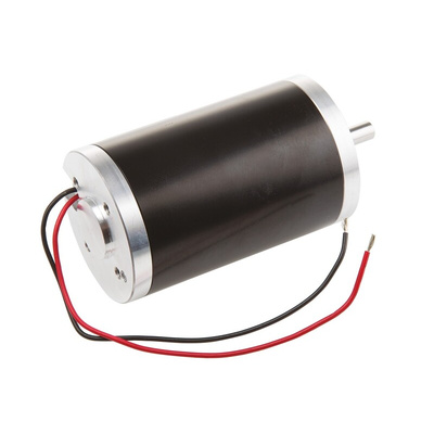 Crouzet Brushed DC Motor, 102 W, 24 V dc, 180 mNm, 3000 rpm, 8mm Shaft Diameter