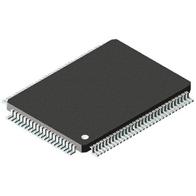 Microchip LAN91C96-MS, Ethernet Controller, 10Mbps AUI, SPI, 5 V, 100-Pin QFP