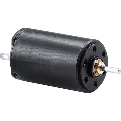 Faulhaber Brushed DC Motor, 1.72 W, 6 V dc, 2.9 mNm, 3860 rpm, 1.5mm Shaft Diameter