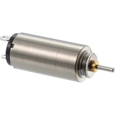 Faulhaber Brushed DC Motor, 0.4 W, 6 V dc, 0.7 mNm, 13000 rpm, 1.5mm Shaft Diameter