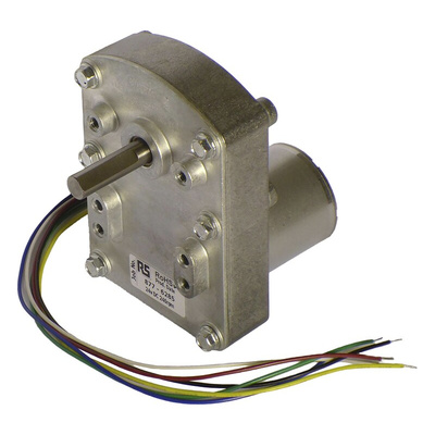 Mellor Electric Brushless Geared DC Geared Motor, 9 W, 24 V dc, 68 Ncm, 240 rpm, 7.94mm Shaft Diameter