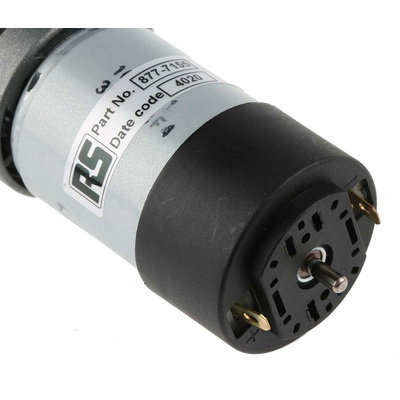 Micromotors Brushed Geared DC Geared Motor, 10.3 W, 24 V dc, 3 Nm, 15 rpm, 8mm Shaft Diameter