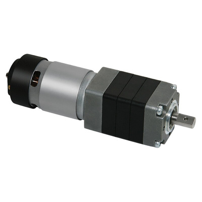 Micromotors Brushed Geared DC Geared Motor, 51.6 W, 24 V dc, 60 Ncm, 470 rpm, 8.2mm Shaft Diameter