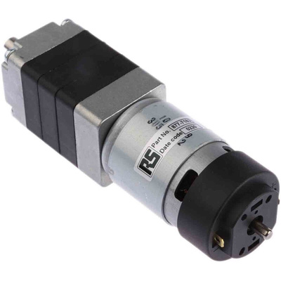 Micromotors Brushed Geared DC Geared Motor, 26.4 W, 24 V dc, 9 Nm, 14 rpm, 10mm Shaft Diameter