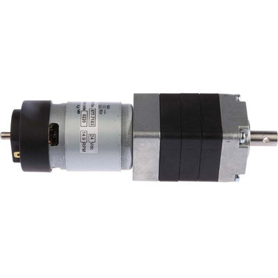 Micromotors Brushed Geared DC Geared Motor, 26.4 W, 24 V dc, 9 Nm, 14 rpm, 10mm Shaft Diameter