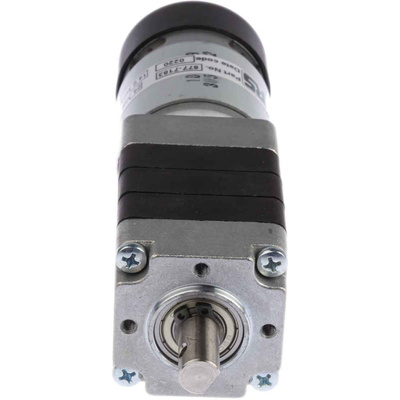 Micromotors Brushed Geared DC Geared Motor, 26.4 W, 24 V dc, 9 Nm, 14 rpm, 10mm Shaft Diameter
