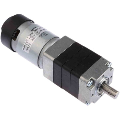 Micromotors Brushed Geared DC Geared Motor, 26.4 W, 24 V dc, 9 Nm, 14 rpm, 10mm Shaft Diameter