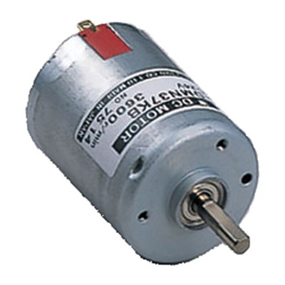 Nidec Brushed DC Motor, 9.2 W, 24 V dc, 24.5 mNm, 3600 rpm, 5mm Shaft Diameter