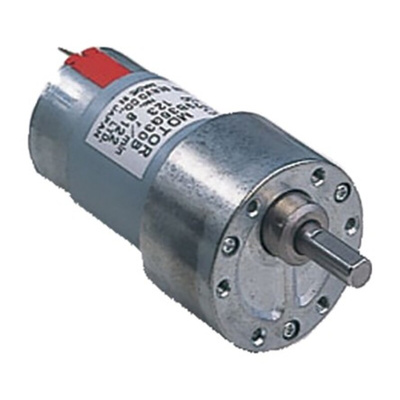 Nidec Brushed Geared DC Geared Motor, 3 W, 24 V dc, 39 Ncm, 40 rpm, 6mm Shaft Diameter