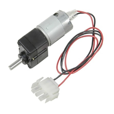 Nidec Brushed Geared DC Geared Motor, 2.84 W, 24 V dc, 50 Ncm, 65 rpm, 6mm Shaft Diameter