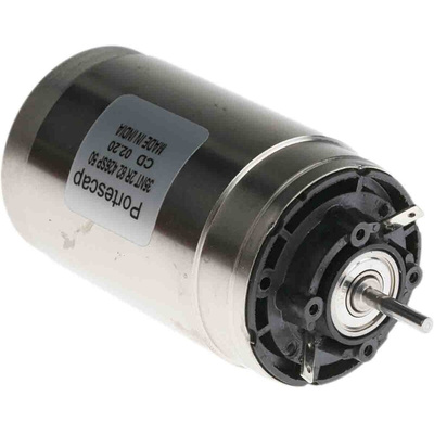 Portescap Brushed DC Motor, 103 W, 32 V dc, 109 mNm, 5850 rpm, 5mm Shaft Diameter