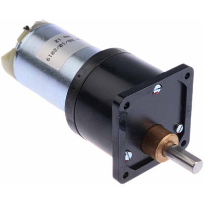 RS PRO Brushed Geared DC Geared Motor, 24 V dc, 600 mNm, 5 rpm, 6mm Shaft Diameter