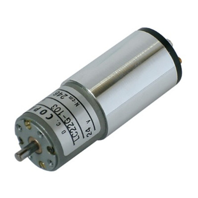 Nidec Components Geared DC Geared Motor, 24 V dc, 4.9 mNm, 578 rpm, 3mm Shaft Diameter