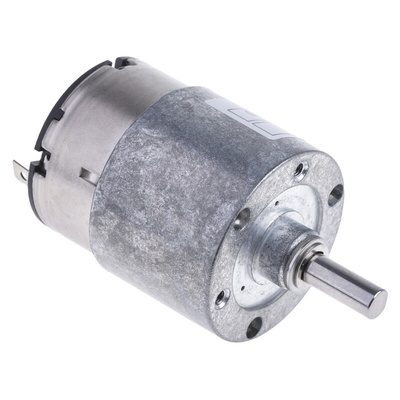 Nidec Components Geared DC Geared Motor, 24 V dc, 20 Ncm, 70 rpm, 6mm Shaft Diameter