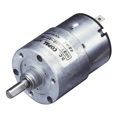 Nidec Components Geared DC Geared Motor, 12 V dc, 39 Ncm, 33 rpm, 6mm Shaft Diameter