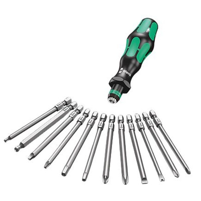 Wera 39 Piece Kraftform Kompakt M 1 Metal Tool Kit with Pouch