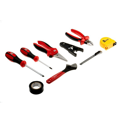 RS PRO 15 Piece Maintenance Tool Kit with Pouch