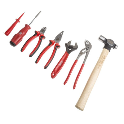 RS PRO 13 Piece Maintenance Tool Kit with Roll