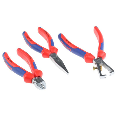 Knipex 11 Piece Electricians Tool Roll with Roll, VDE Approved