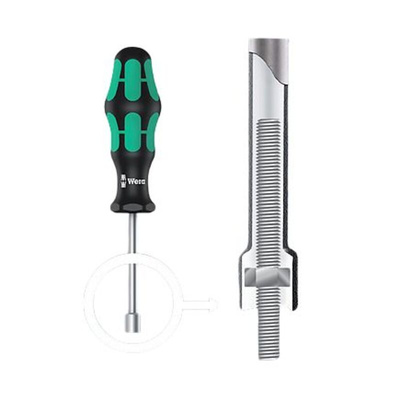 Wera 15 Piece Kraftform Kompakt SH 2 PlumbKit Tool Kit with Case, VDE Approved