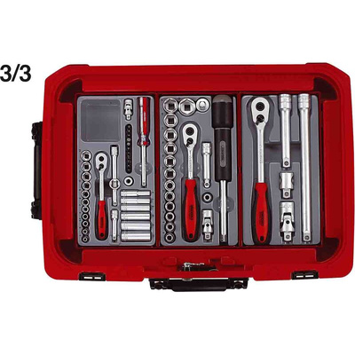 Teng Tools 100 Piece Automotive Tool Kit with Case