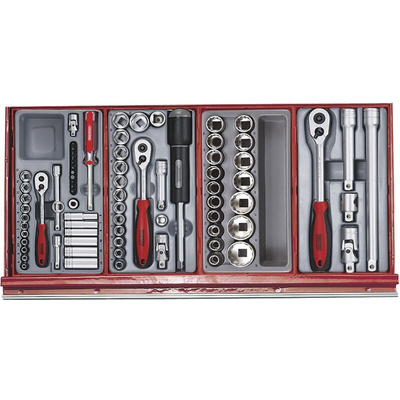 Teng Tools 140 Piece Automotive Tool Kit with Case
