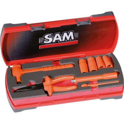 SAM 8 Piece Automotive Tool Kit with Box, VDE Approved
