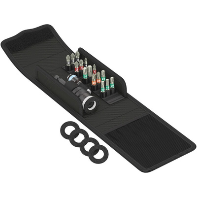 Wera 21 Piece Patio construction set T 1 Tool Kit with Pouch