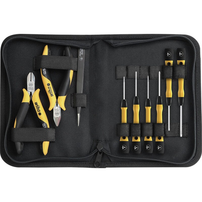 Wiha 9 Piece Electronics Tool Kit with Bag