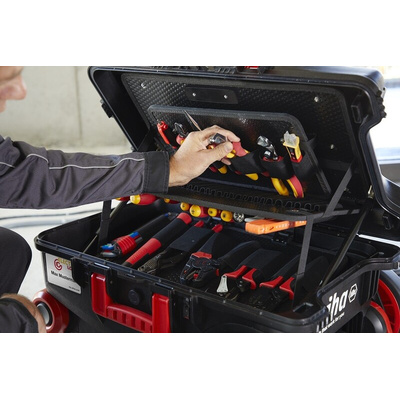 Wiha 106 Piece Electricians Tool Kit with Case, VDE Approved