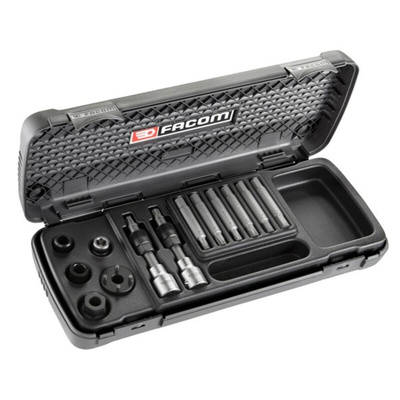 Facom 13 Piece Alternator Pulley Removal Kit Tool Kit with Case