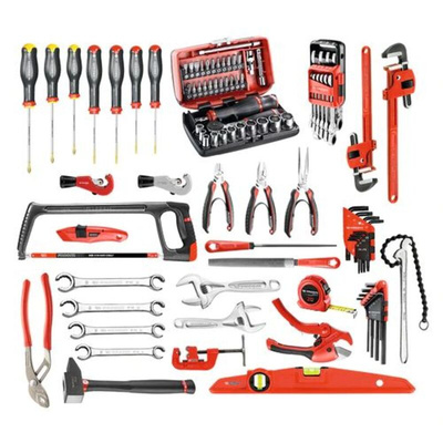 Facom 94 Piece Plumber Tool Set Tool Kit with Foam Inlay
